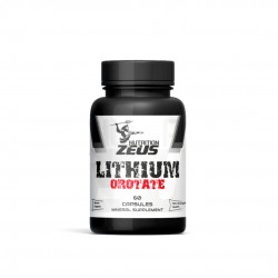 Zeus Nutrition Lithium Orotate 5 mg 60 Veggie Capsules